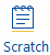 Scratchpad icon with the label "Scratch"